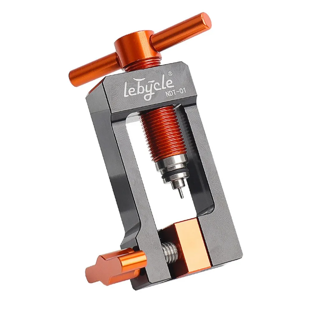 Bicycle Oil Needle Holder Aluminum Alloy Durable/Small/Portable With Removable Stainless Steel Thimble Oil Needle Holder
Bicycle Oil Needle Holder Aluminum Alloy Durable/Small/Portable With Removable Stainless Steel Thimble Oil Needle Holder