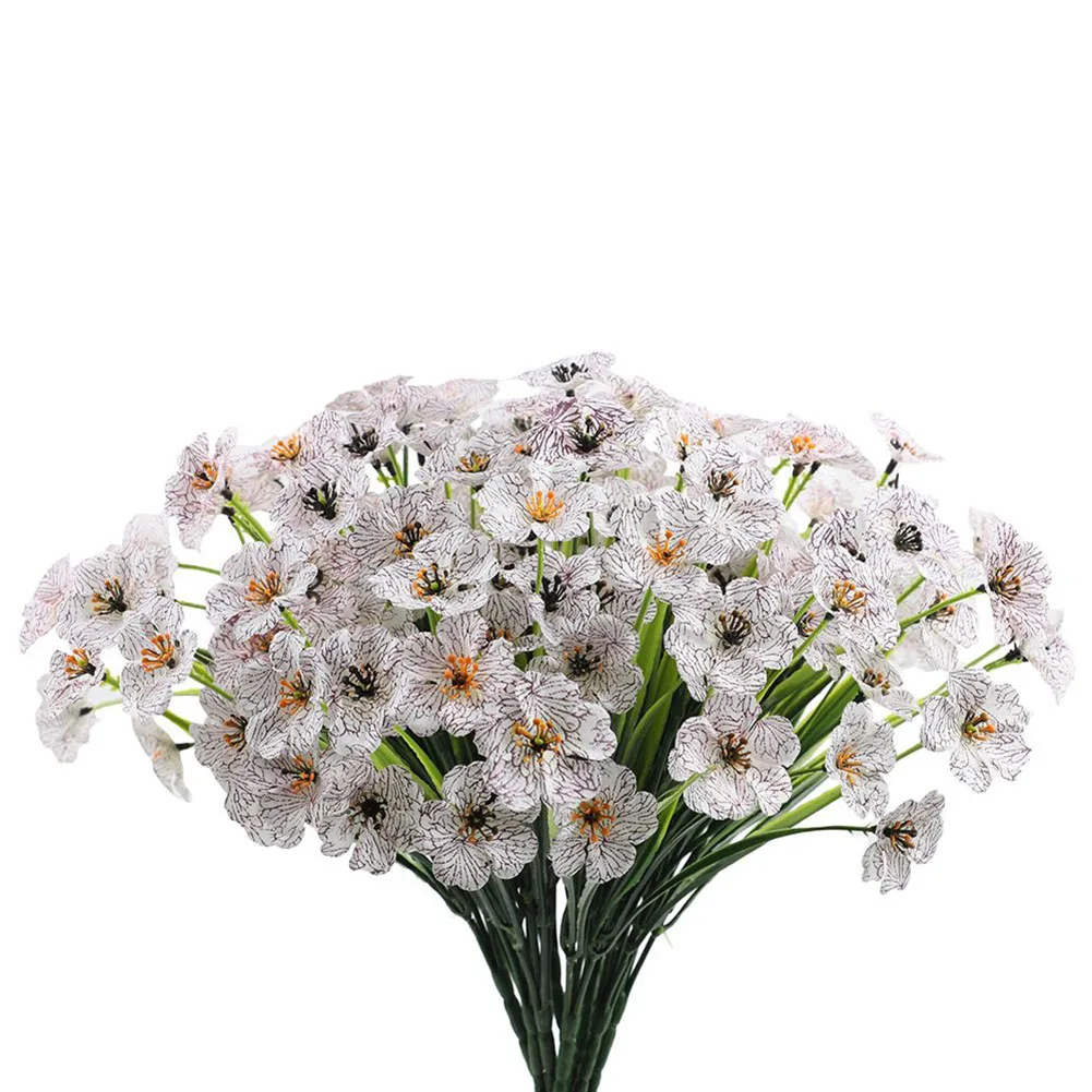 18 Artificial Flowers Fake Flowers Simulated Bouquet Plants For Home Vase Decor Grden Decoration Non Fading Plastic 31cm
18 Artificial Flowers Fake Flowers Simulated Bouquet Plants For Home Vase Decor Grden Decoration Non Fading Plastic 31cm