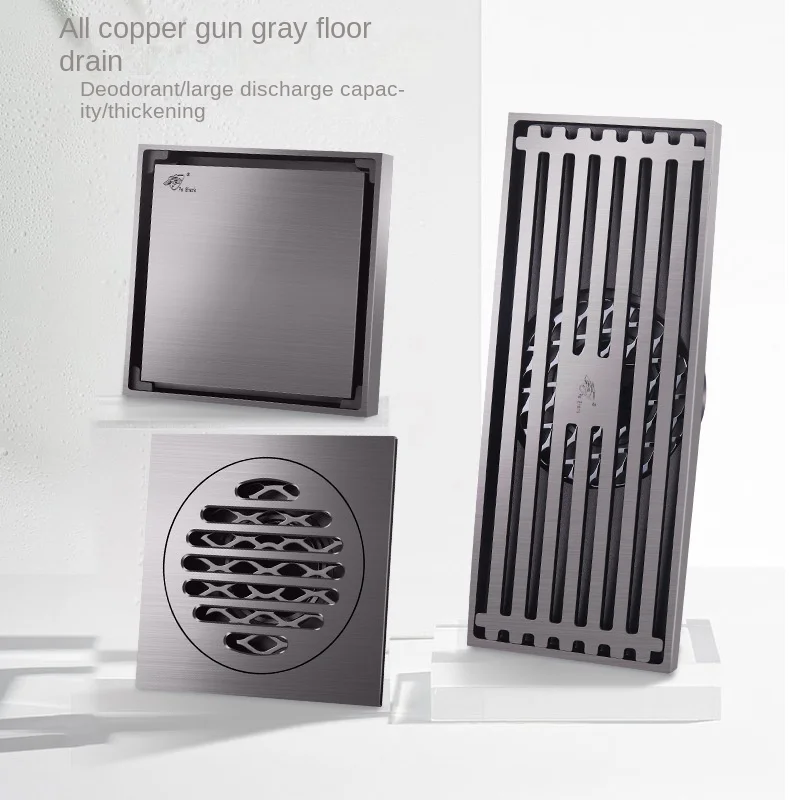 Strip Floor Drain All Copper Plus Rectangular Invisible Deodorant Floor Drain Bathroom Shower Large Displacement Drain Cover
Strip Floor Drain All Copper Plus Rectangular Invisible Deodorant Floor Drain Bathroom Shower Large Displacement Drain Cover