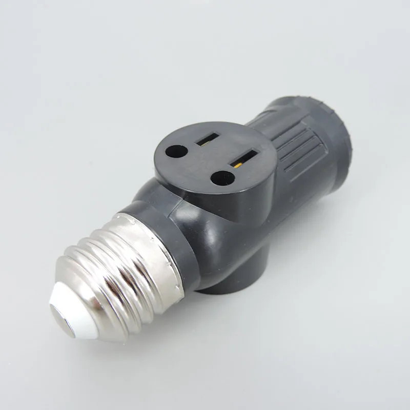 Адаптер лампы E27 E26 для США
Адаптер лампы E27 E26 для США