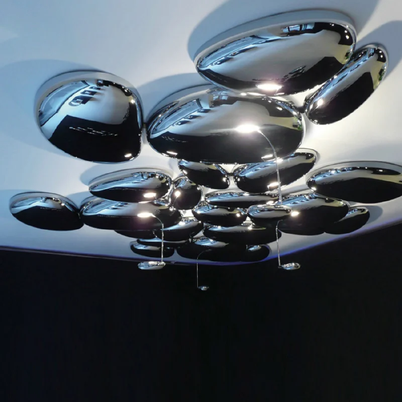 New 2023LED CEILING Suspension lights Sliver Nordic design pendant lighting Luxur Metal Mercury Ceiling Lamp art decoation glass
New 2023LED CEILING Suspension lights Sliver Nordic design pendant lighting Luxur Metal Mercury Ceiling Lamp art decoation glass