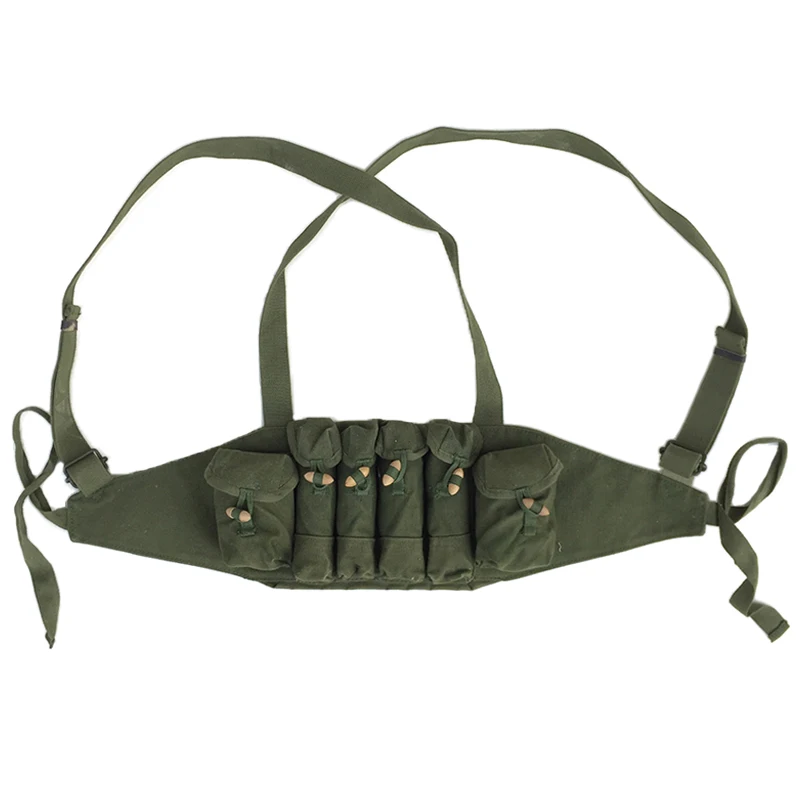 

Original Surplus Chinese Army Type 79 Chest Rig Ammo Pouch Military Gear grenade Bag CN10305