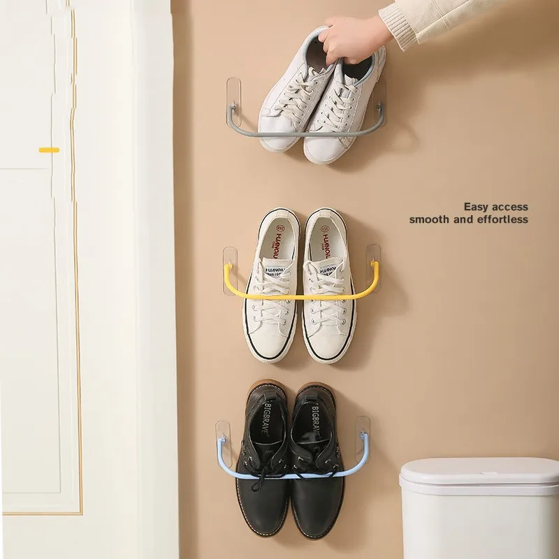Multifunctional Shoe Rack Perforation-free Wall-mounted Bathroom Slipper Rack Storage Rack Drain Toilet Storage Rack
Multifunctional Shoe Rack Perforation-free Wall-mounted Bathroom Slipper Rack Storage Rack Drain Toilet Storage Rack
