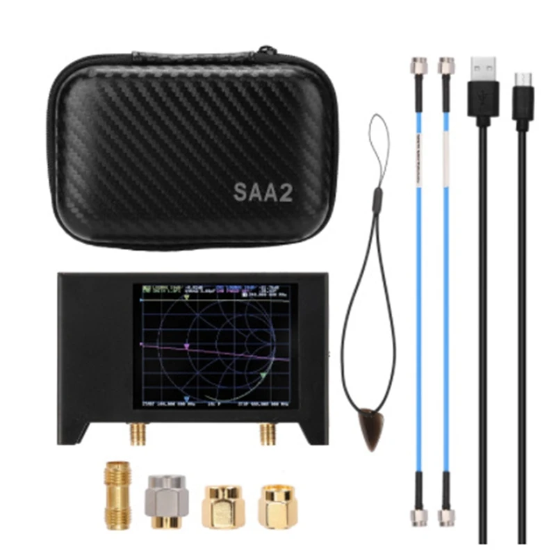 Антенный Анализатор Nanovna V2, дисплей 2,8 дюйма, SMA SAA2 SAA-2N 3G версия, кв VHF UHF UV Векторный анализатор сети
Антенный Анализатор Nanovna V2, дисплей 2,8 дюйма, SMA SAA2 SAA-2N 3G версия, кв VHF UHF UV Векторный анализатор сети