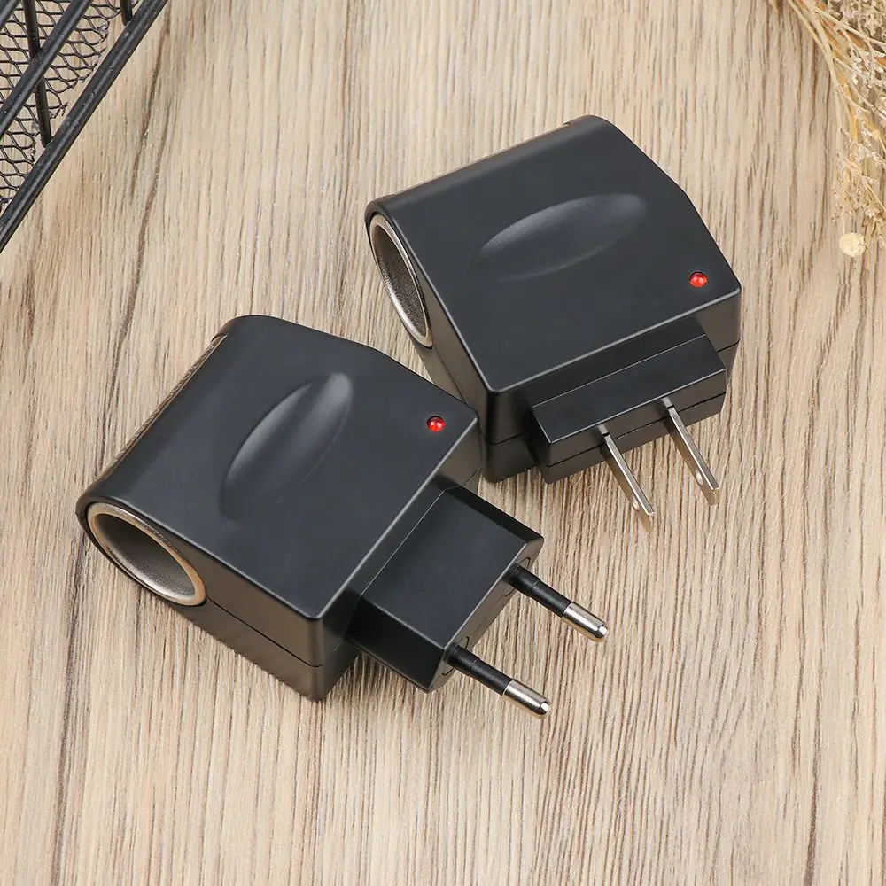 Car Cigarette Lighter EU US Plug Power AC 220V To DC 12V Black Adapter Car Transmitter Converter Car Accessories
Car Cigarette Lighter EU US Plug Power AC 220V To DC 12V Black Adapter Car Transmitter Converter Car Accessories