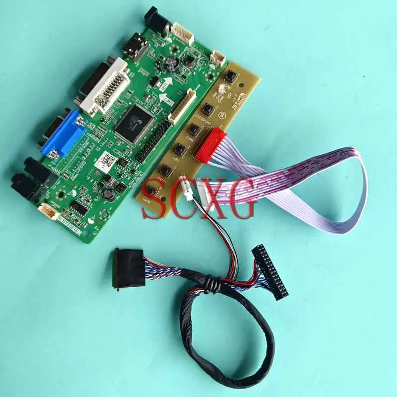 Laptop Display Screen Controller Board Fit N164HGE-L11/L12/L21 16.4" 1920*1080 VGA DVI HDMI-Compatible LVDS 40-Pin DIY Kit
Laptop Display Screen Controller Board Fit N164HGE-L11/L12/L21 16.4" 1920*1080 VGA DVI HDMI-Compatible LVDS 40-Pin DIY Kit