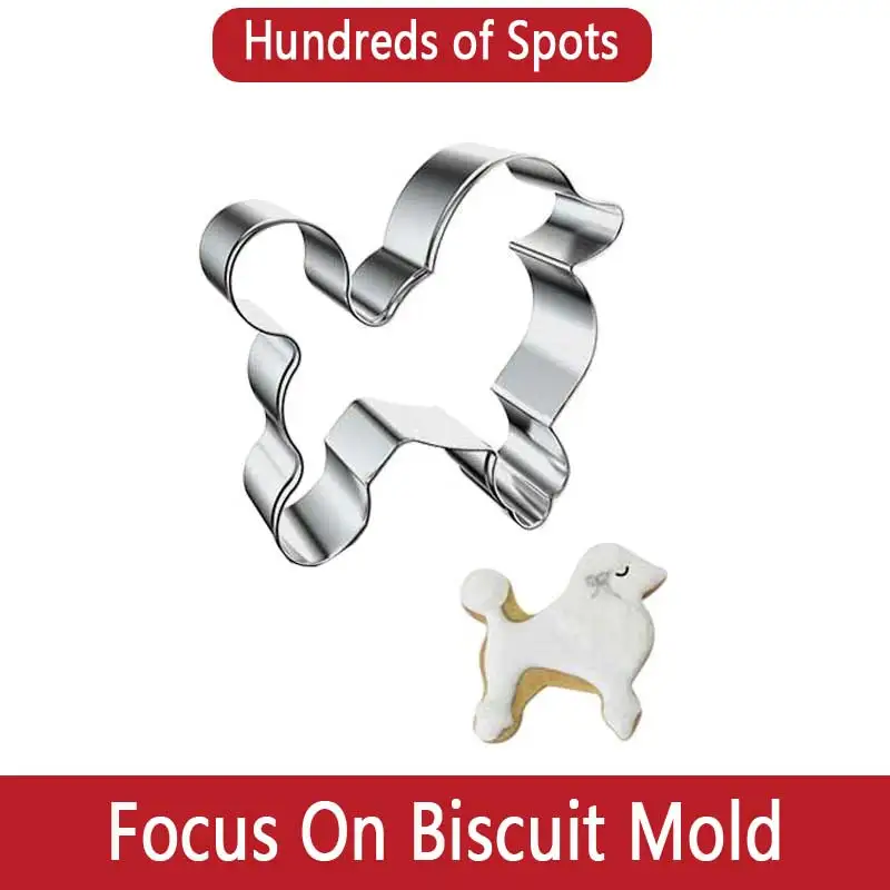 New Animal Stainless Steel 3D Cookie Cutter Biscuit Embossing Mould Cake Mold Kitchen Accessory Baking Pastry Stamp Tools
New Animal Stainless Steel 3D Cookie Cutter Biscuit Embossing Mould Cake Mold Kitchen Accessory Baking Pastry Stamp Tools