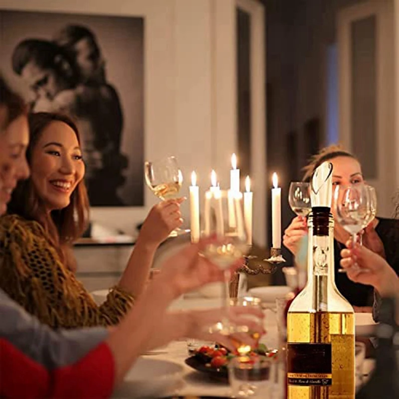 3X Wine Chiller Wine Aerator Stainless Steel Wine Bottle Cooler Stick Rapid Wine Chilling Rod With Aerator And Pourer
3X Wine Chiller Wine Aerator Stainless Steel Wine Bottle Cooler Stick Rapid Wine Chilling Rod With Aerator And Pourer