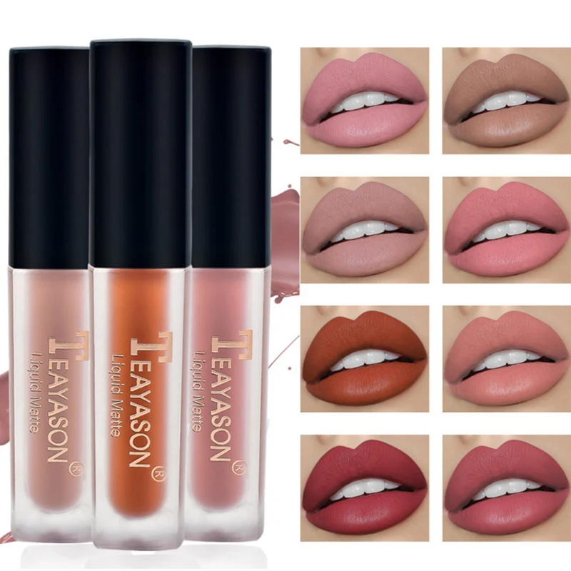 Waterproof Nude Matte Lip Gloss 12 Color Long Lasting Non-Stick Cup Velvet Liquid Lipstick Sexy Red Lip Tint Makeup Cosmetic
Waterproof Nude Matte Lip Gloss 12 Color Long Lasting Non-Stick Cup Velvet Liquid Lipstick Sexy Red Lip Tint Makeup Cosmetic