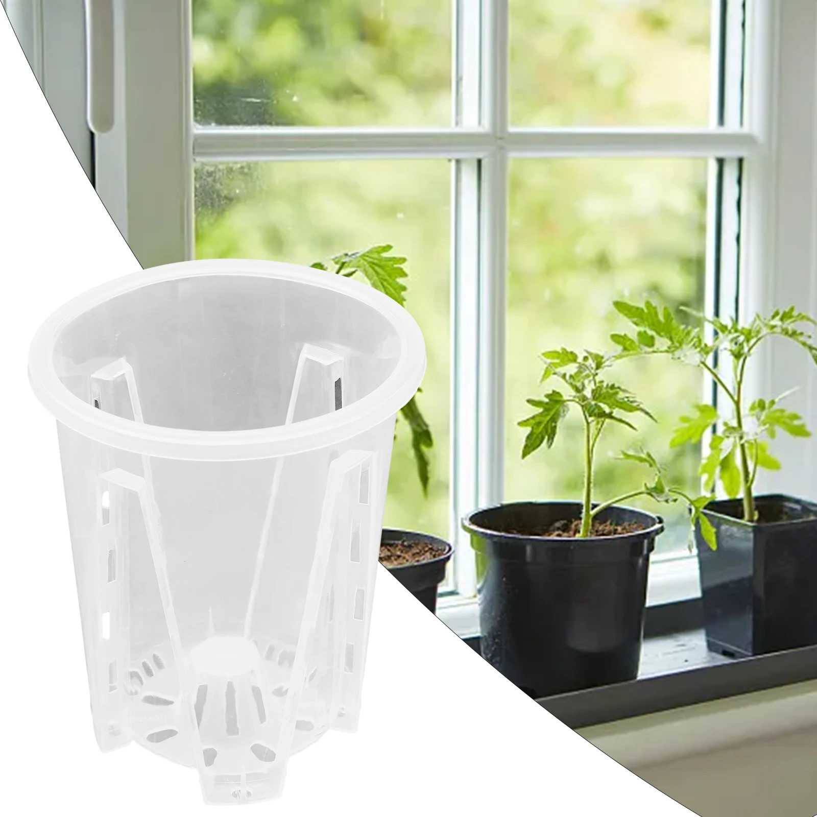 ~10-16cm Breathable Root ~Control Pot Plastic Orchid ~Pots With Holes Transparent ~Flower Pot Succulents ~Plant Without Tray
~10-16cm Breathable Root ~Control Pot Plastic Orchid ~Pots With Holes Transparent ~Flower Pot Succulents ~Plant Without Tray