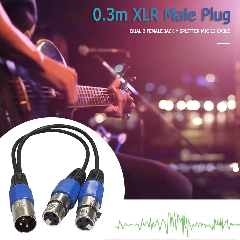 HiFi Zinc Alloy XLR Male to 2XLR Female All Balanced Audio Cable Splitter Wire Made Of Zinc Alloy Material For Housing Plug
HiFi Zinc Alloy XLR Male to 2XLR Female All Balanced Audio Cable Splitter Wire Made Of Zinc Alloy Material For Housing Plug