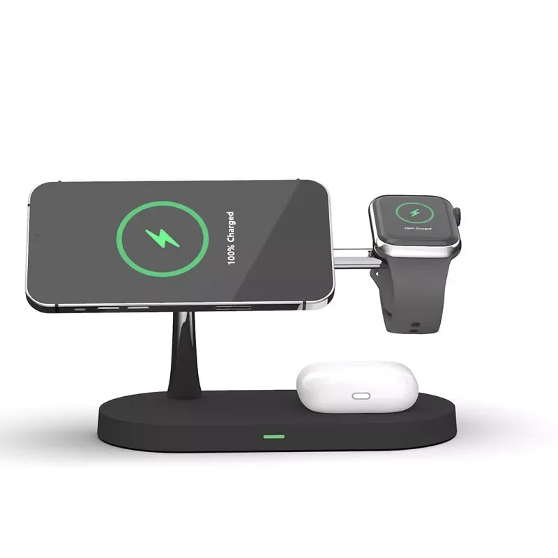 5in1 Magnetic Wireless Charger Stand For iPhone 13 12 Pro Max Mini 15W wireless charger lamp For Apple iWatch For Airpod
5in1 Magnetic Wireless Charger Stand For iPhone 13 12 Pro Max Mini 15W wireless charger lamp For Apple iWatch For Airpod