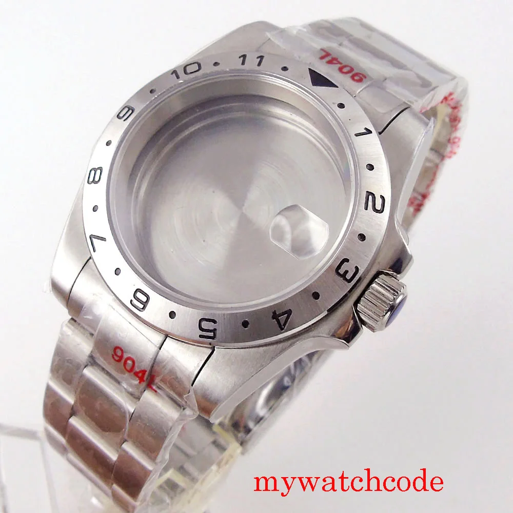 Fit NH35A NH36A ETA 2824 PT5000 Movement 39MM Sterile Stainless Steel Watch Case Sapphire Crystal Fixed Bezel Oyster Bracelet
Fit NH35A NH36A ETA 2824 PT5000 Movement 39MM Sterile Stainless Steel Watch Case Sapphire Crystal Fixed Bezel Oyster Bracelet