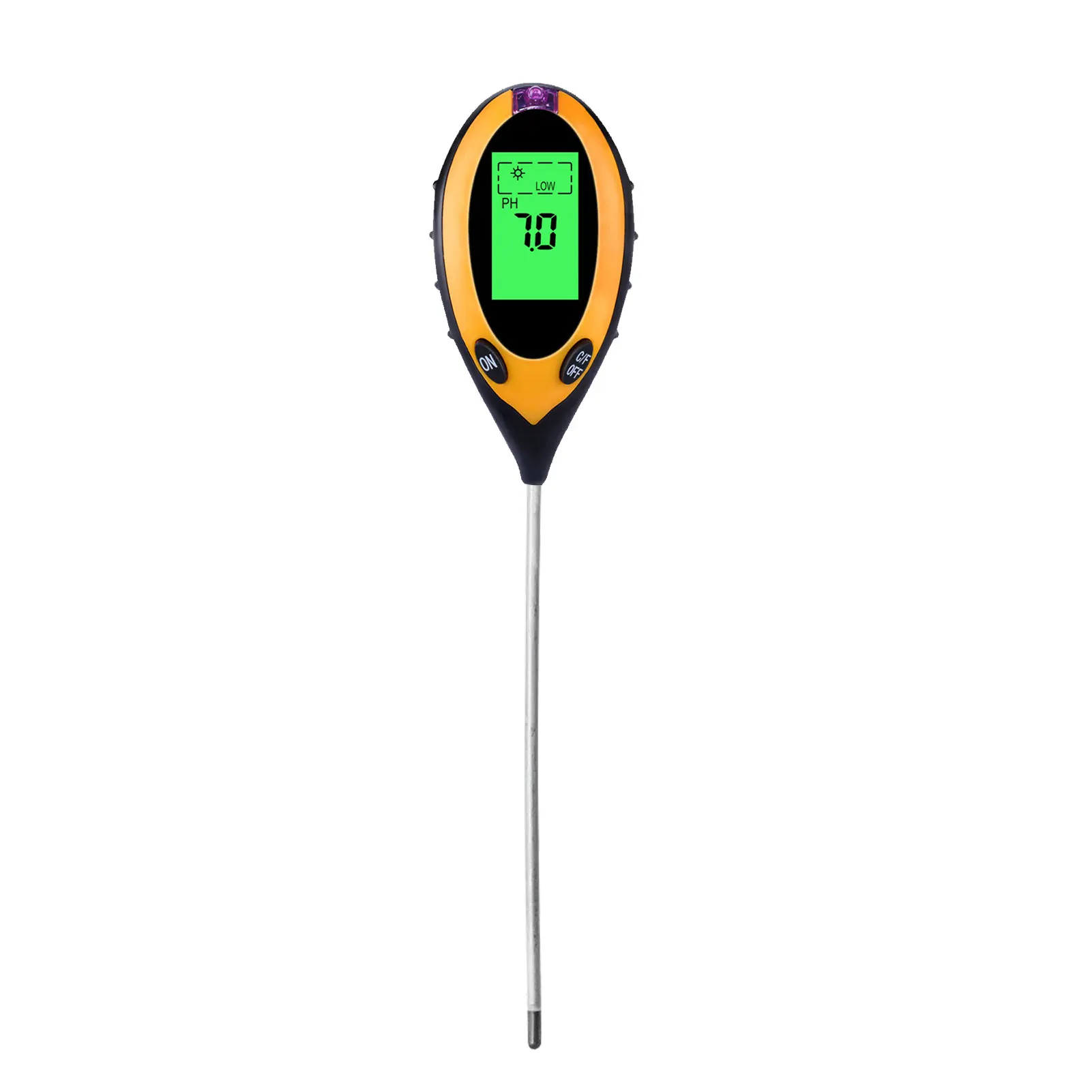 Lawn Indoor Outdoor Moisture Light Soil PH Meter Farming Plant Care Humidity Temperature Tester Portable Instrument 4 In 1
Lawn Indoor Outdoor Moisture Light Soil PH Meter Farming Plant Care Humidity Temperature Tester Portable Instrument 4 In 1