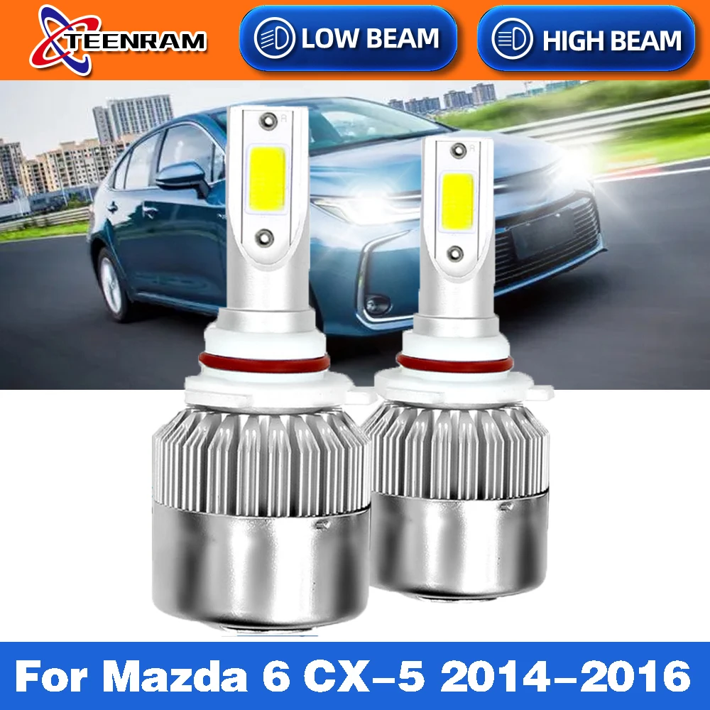 

90W H11 LED Bulb 9005 HB3 LED Headlight Car Light Canbus LED Light Car LED Lamp LED Headlights For Mazda 6 CX-5 2014 2015 2016