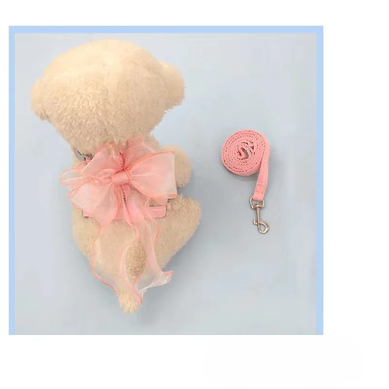 Pet Supplies Fairy Mesh Cat Bow Chest Strap Cat and Dog Leash Princess Wind Cat Rope Outdoor Supplies Cat Accessories
Pet Supplies Fairy Mesh Cat Bow Chest Strap Cat and Dog Leash Princess Wind Cat Rope Outdoor Supplies Cat Accessories