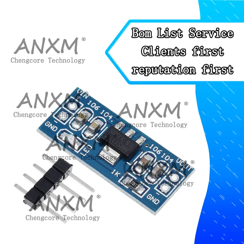 10 Piezas Power Module AMS1117-1.2 V 1.5V 1.8V 2.5V 3.3V 5.0V Voltage Regulator And Step-down Module 
10 Piezas Power Module AMS1117-1.2 V 1.5V 1.8V 2.5V 3.3V 5.0V Voltage Regulator And Step-down Module