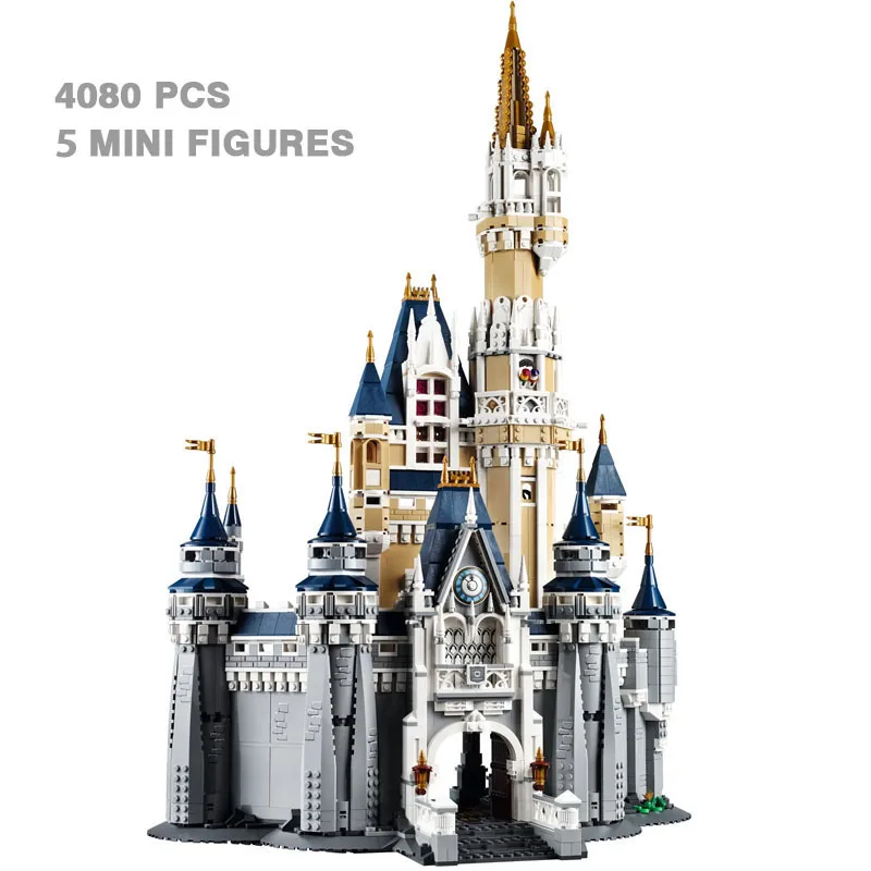 4080 PCS Princess Castle Modular Building Blocks Bricks Kids Toy Compatible 71040 16008 Christmas Birthday Gifts 
4080 PCS Princess Castle Modular Building Blocks Bricks Kids Toy Compatible 71040 16008 Christmas Birthday Gifts