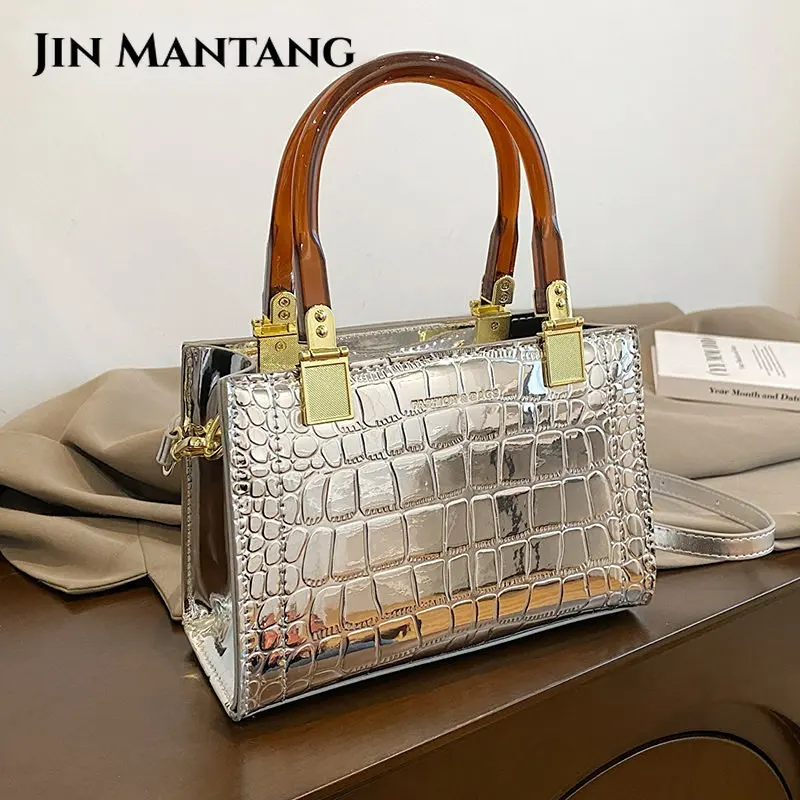 JinManTangStone Patter Crossbody Bags for Women Luxury Designer 2022 Fashion Short Handle Tote Bag Female Handbags
JinManTangStone Patter Crossbody Bags for Women Luxury Designer 2022 Fashion Short Handle Tote Bag Female Handbags