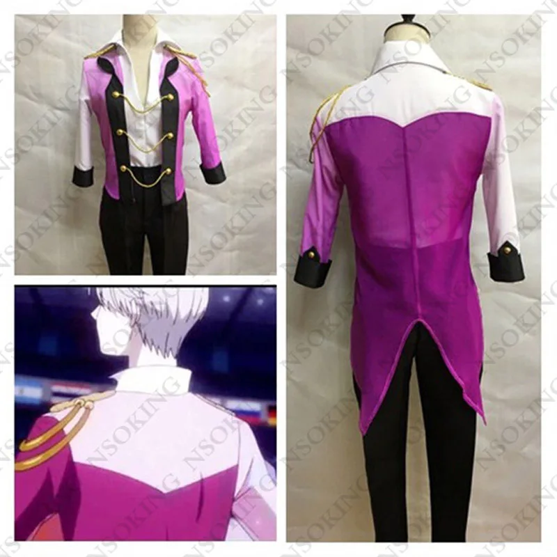 YURI on ICE Косплей Victor Nikiforov костюм портной
YURI on ICE Косплей Victor Nikiforov костюм портной