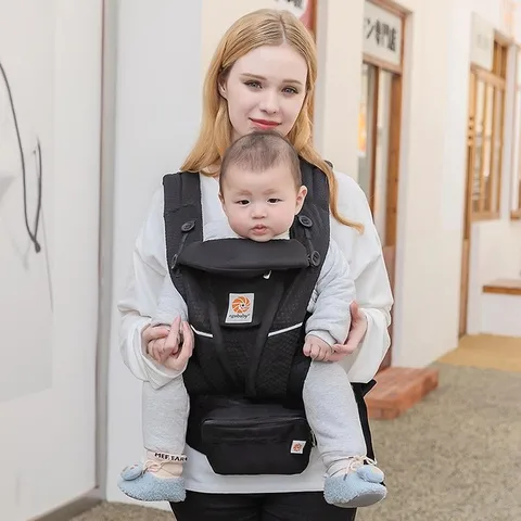 Детская переноска Egobaby Breeze, многофункциональный дышащий рюкзак для новорожденных, детская переноска, слинг для малышей, подтяжки 360