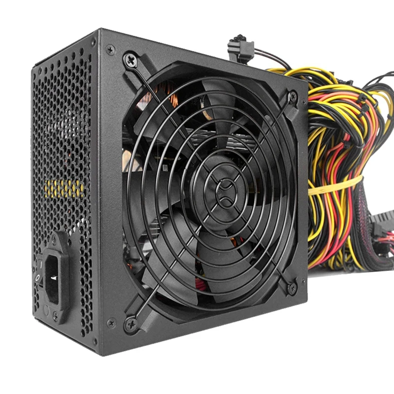 BTC Bitcoin Mining CPU PSU Power Supply Source 2000W 160V-240V ATX 95% Efficiency Miner Support 8 GPU Graphic Card
BTC Bitcoin Mining CPU PSU Power Supply Source 2000W 160V-240V ATX 95% Efficiency Miner Support 8 GPU Graphic Card