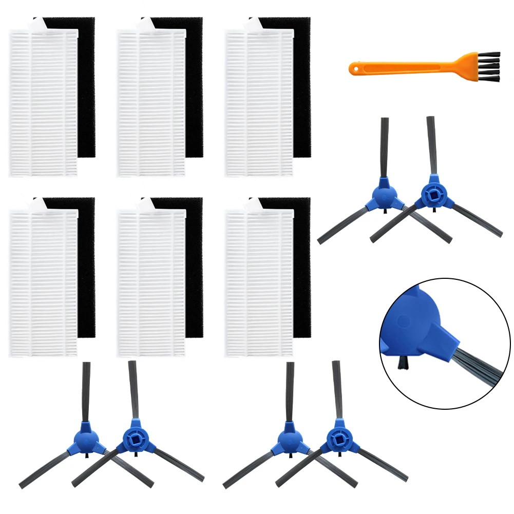 High Efficiency Filter Side Brush Parts Set For Tesvor M1 Tesvor X500 X500pro Vacuum Cleaner Household Merchandises Replace
High Efficiency Filter Side Brush Parts Set For Tesvor M1 Tesvor X500 X500pro Vacuum Cleaner Household Merchandises Replace
