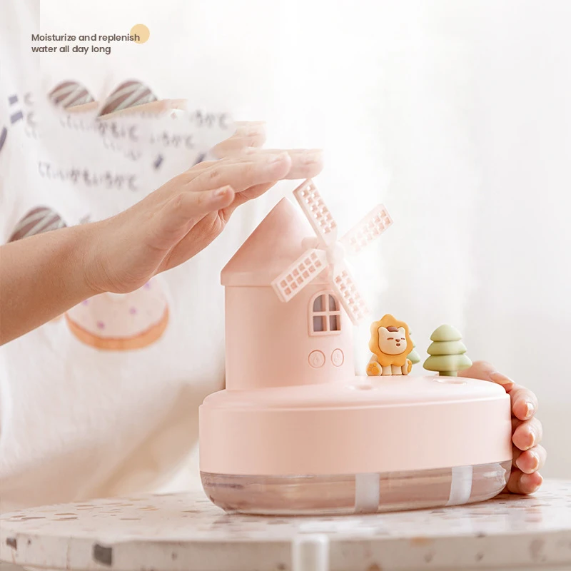 1 Pcs New Windmill Music Humidifier Dual Spray Wireless Mini Desktop Windmill Air Humidifier Friend Children Gift
1 Pcs New Windmill Music Humidifier Dual Spray Wireless Mini Desktop Windmill Air Humidifier Friend Children Gift