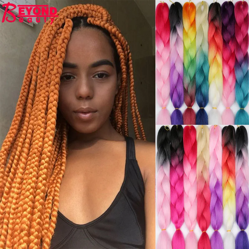 Jumbo Braid Synthetic Hair Extensions Expression Crochet Bochet Box Braid Pre Stretched Yaki Kanekalon Ombre New Color Wholesale
Jumbo Braid Synthetic Hair Extensions Expression Crochet Bochet Box Braid Pre Stretched Yaki Kanekalon Ombre New Color Wholesale