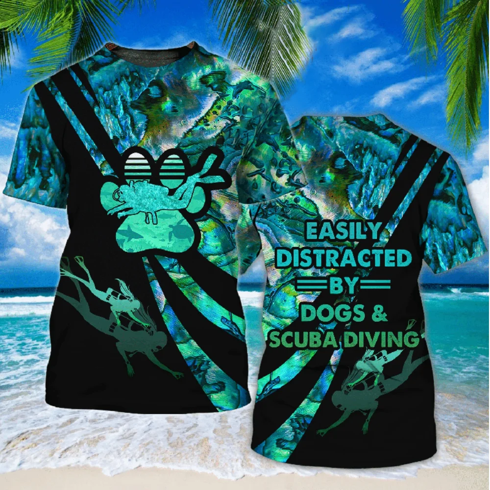 Diving Series Graphic T Shirts Printed Men's T-shirt Casual Short Sleeve Oversized Tees Pullover Streetwear Men Clothing Summer
Diving Series Graphic T Shirts Printed Men's T-shirt Casual Short Sleeve Oversized Tees Pullover Streetwear Men Clothing Summer
