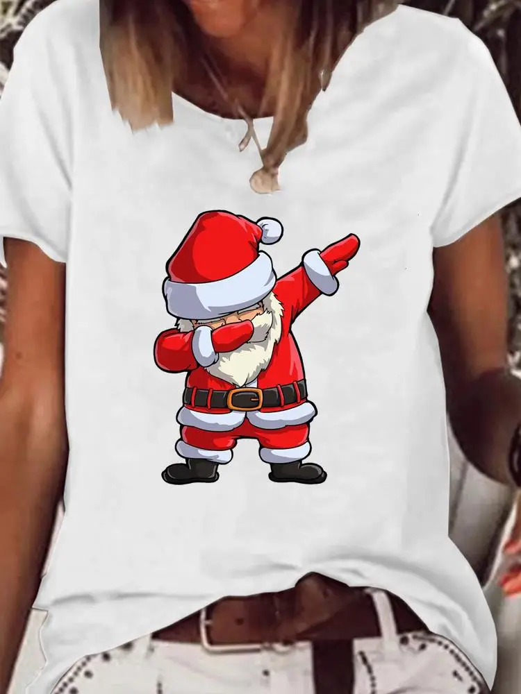 Cartoon Sweet 90s Trend Women Clothing Tee Top Graphic T-shirt Holiday Merry Christmas Clothes Fashion Basic Print T Shirt
Cartoon Sweet 90s Trend Women Clothing Tee Top Graphic T-shirt Holiday Merry Christmas Clothes Fashion Basic Print T Shirt