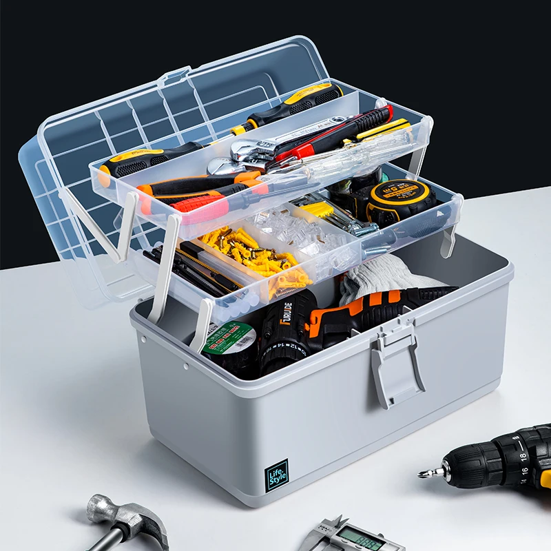 

Multifunctional Household Emergency Medical Storage Box Multi-layer Large-capacity Cosmetics Drug Gadgets Home Storage Tool Box