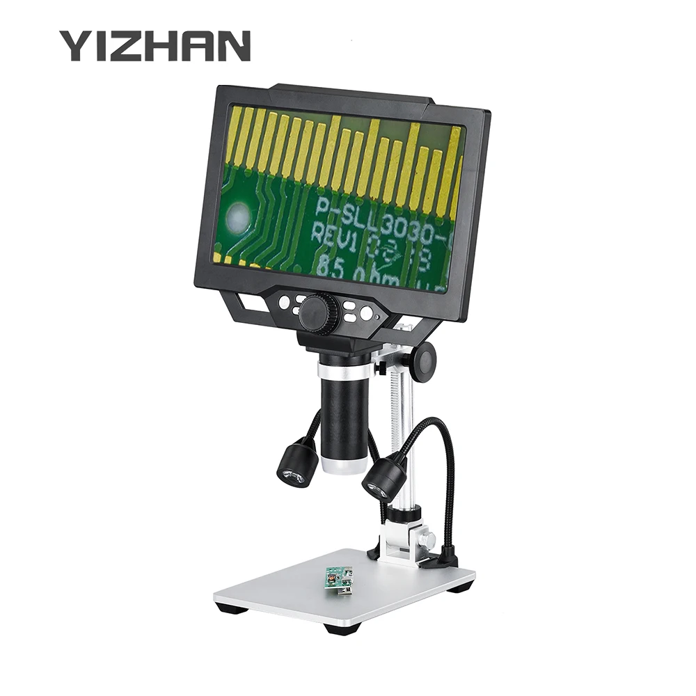 

YIZHAN G1600 12MP 1-1600X Digital Microscope for Soldering Electronic 500X 1000X Microscopes Continuous Amplification Magnifier