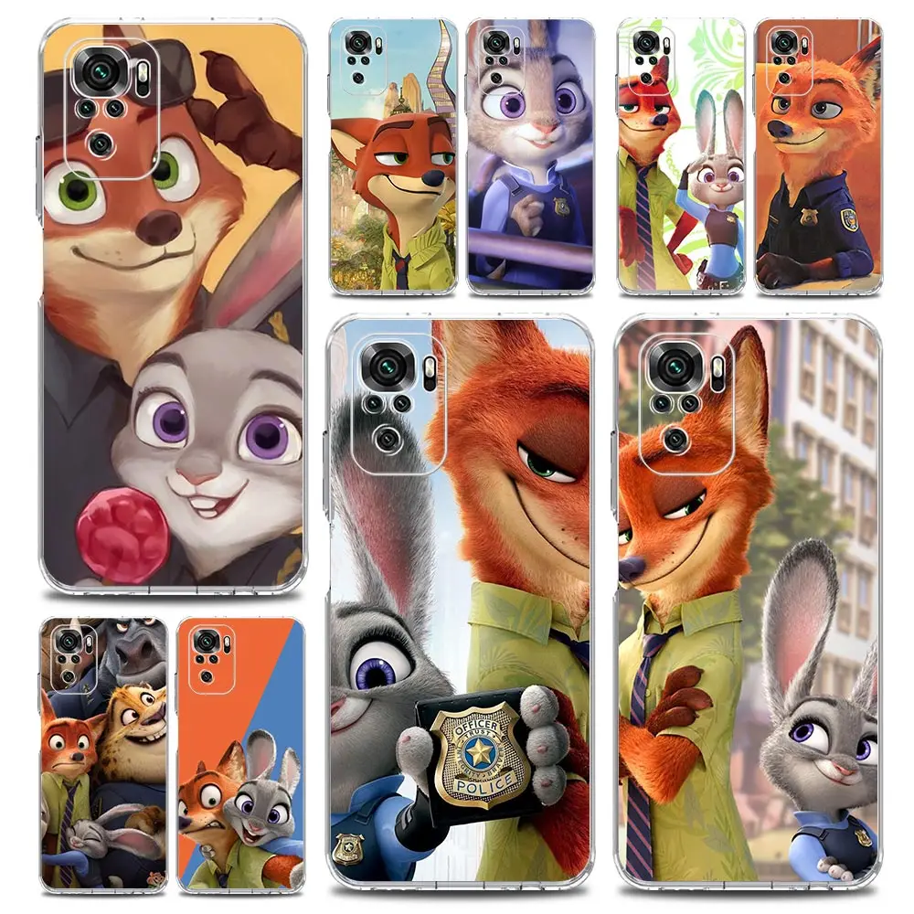 Zootopia Anime Fox Rabbit Phone Case For Xiaomi Redmi Note 11 9S 9 8 10 Pro 7 8T 9C 9A 8A K40 Pro 11T 5G Soft Clear Cover Coque
Zootopia Anime Fox Rabbit Phone Case For Xiaomi Redmi Note 11 9S 9 8 10 Pro 7 8T 9C 9A 8A K40 Pro 11T 5G Soft Clear Cover Coque