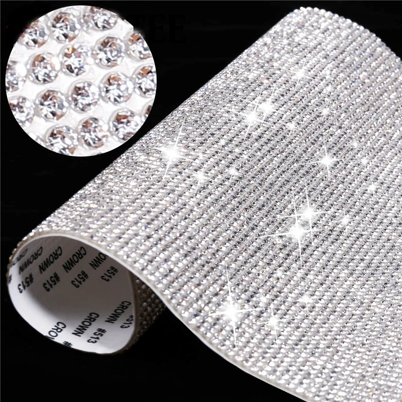 1Pc Meetee 20*40cm Self-Adhesive Fabric Crystal Double-sided Rhinestone Sticker for Bag Clothes Shoes Car Decor DIY Accessories
1Pc Meetee 20*40cm Self-Adhesive Fabric Crystal Double-sided Rhinestone Sticker for Bag Clothes Shoes Car Decor DIY Accessories