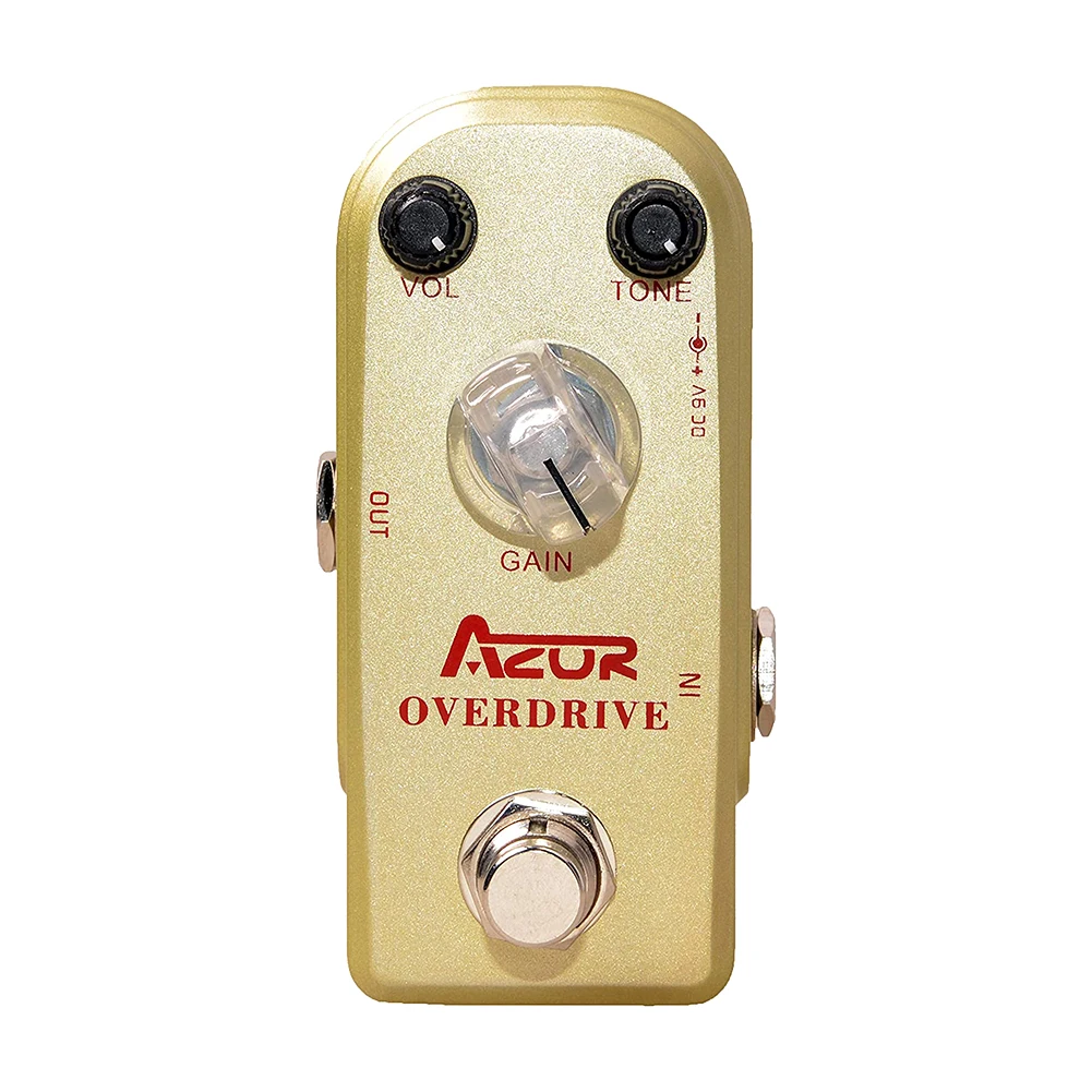 AZOR AP-320 Overdrive Guitar Effect Pedal Vintage Electronic Effect True Bypass Professional Guitars Accessories Parts
AZOR AP-320 Overdrive Guitar Effect Pedal Vintage Electronic Effect True Bypass Professional Guitars Accessories Parts