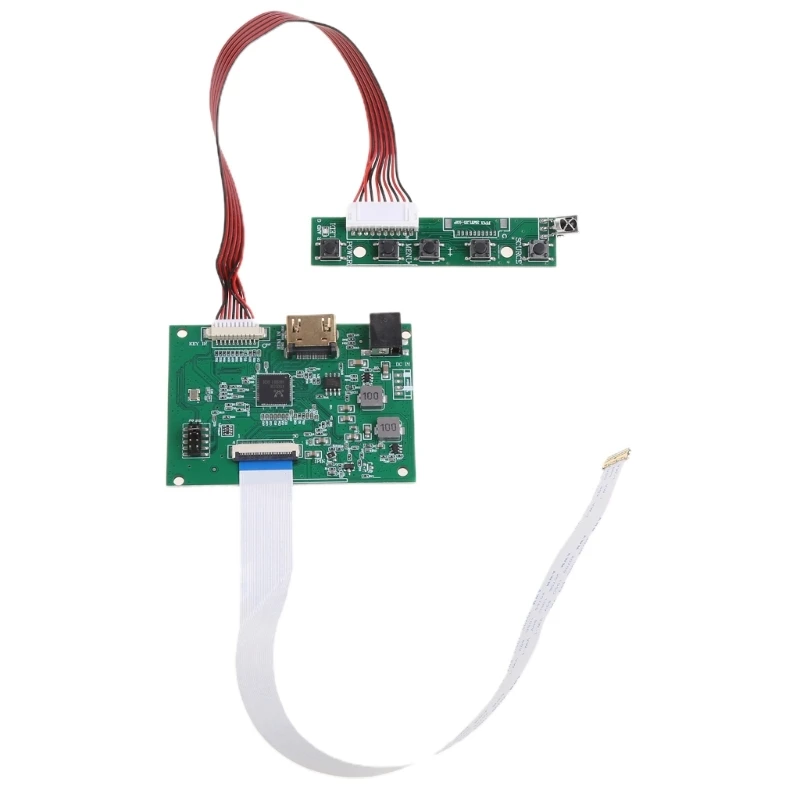 1Set 30PIN LCD Driver Board PCB-800807V1 1HDMI EDP for Screen Resolution 1920x1200 1920x1080 1600x900 1366x768 1280x800
1Set 30PIN LCD Driver Board PCB-800807V1 1HDMI EDP for Screen Resolution 1920x1200 1920x1080 1600x900 1366x768 1280x800