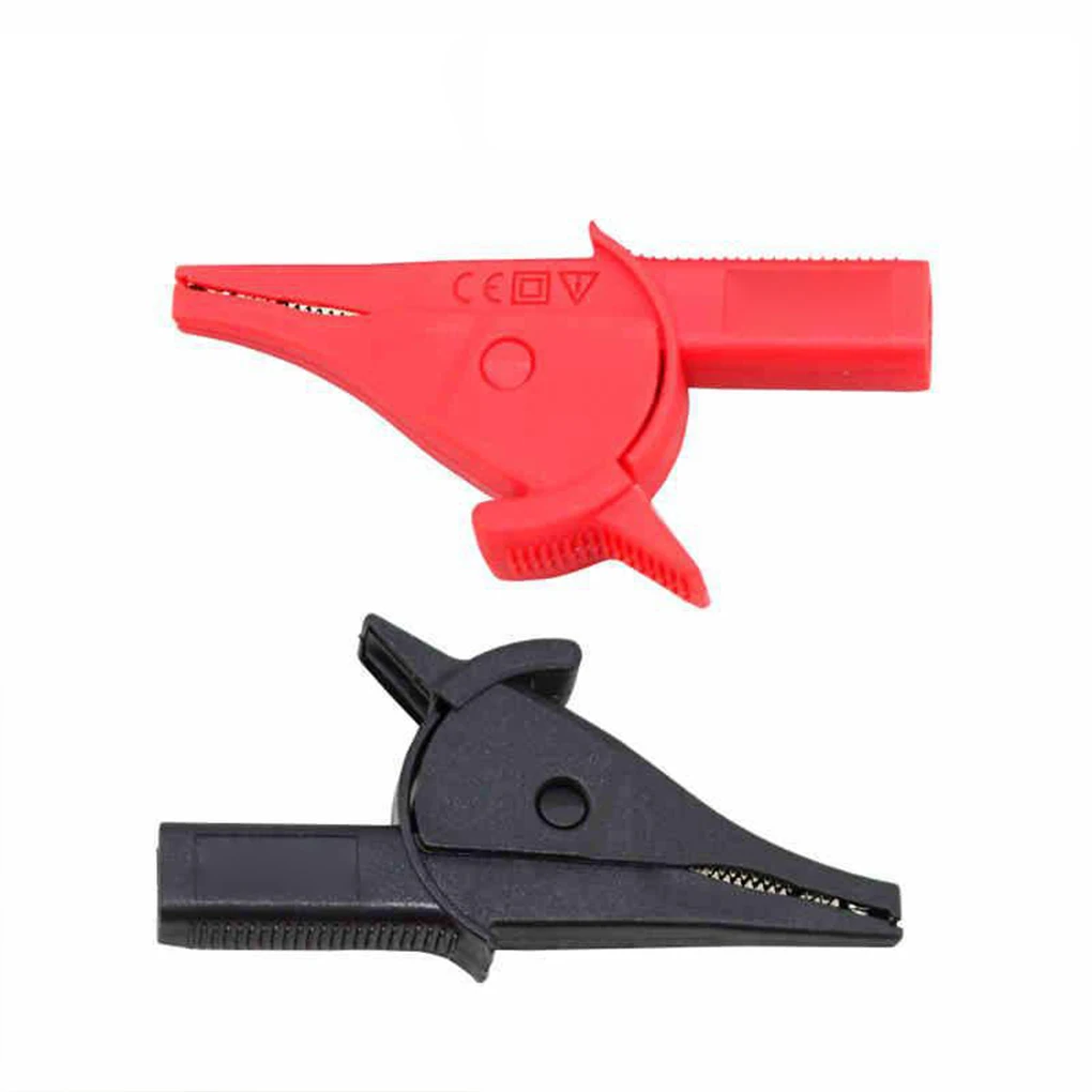 2X Crocodile Clip Electrical Clamp Testing Probe Tester Supplies Fine Workmanship Safety Multipurpose Insulated Alligator
2X Crocodile Clip Electrical Clamp Testing Probe Tester Supplies Fine Workmanship Safety Multipurpose Insulated Alligator