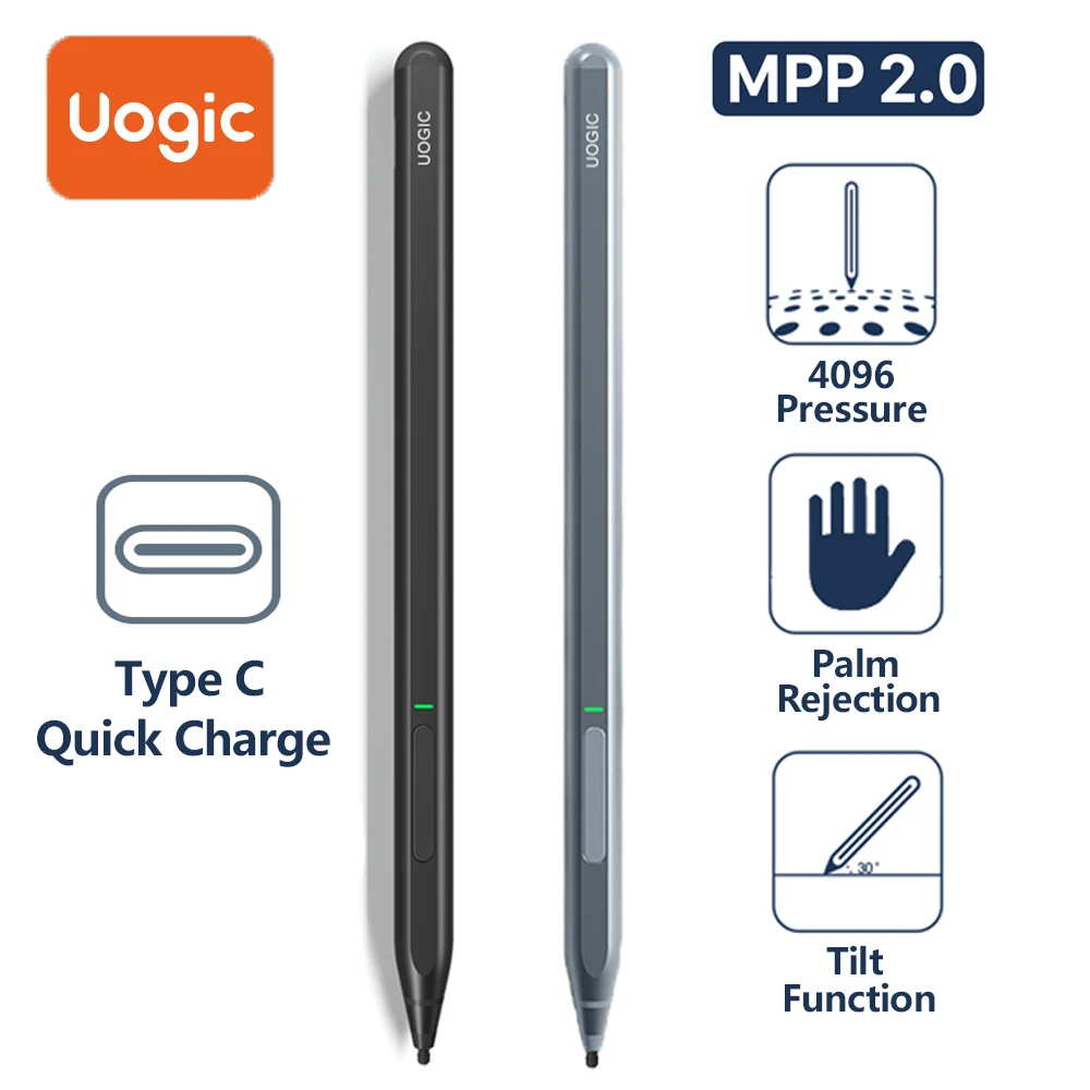 Uogic 4096 Pressure Stylus Pen with Palm Rejection for XiaoXin Pad Pro 2020/2021 P11 Pro YOGA Pad Pro 13 For Surface Pro 3-8 Go
Uogic 4096 Pressure Stylus Pen with Palm Rejection for XiaoXin Pad Pro 2020/2021 P11 Pro YOGA Pad Pro 13 For Surface Pro 3-8 Go