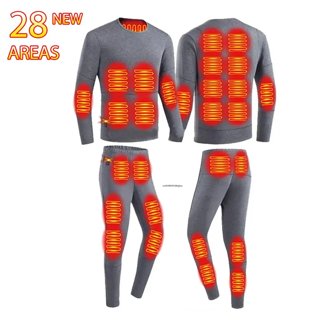 Men Self Heating Vest Women Heated Thermal Underwear Ski USB Electric Heating Clothing Long Johns Outdoors Winter Heated Jacket
Men Self Heating Vest Women Heated Thermal Underwear Ski USB Electric Heating Clothing Long Johns Outdoors Winter Heated Jacket