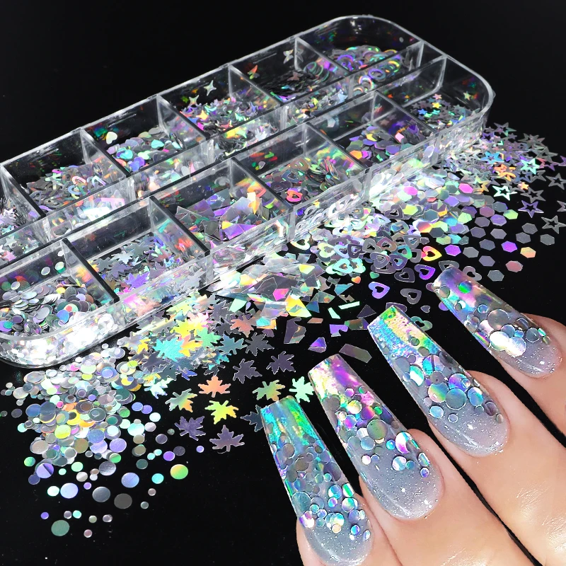 Holographic Glitter Butterfly Sequins For Nail Design Parts Kit Laser Hollow Round Letter Starry Paillettes Nail Art Decorations
Holographic Glitter Butterfly Sequins For Nail Design Parts Kit Laser Hollow Round Letter Starry Paillettes Nail Art Decorations