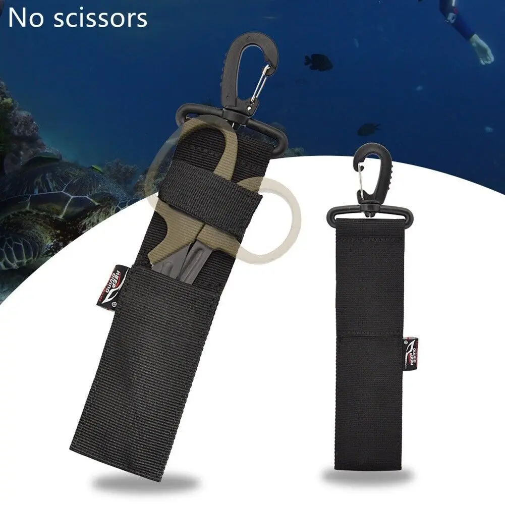 

Underwater Storage Protective Sleeve Diving Waistband Storage Tool Knifes Protect Storage Bag Scuba Diving Shears Cover