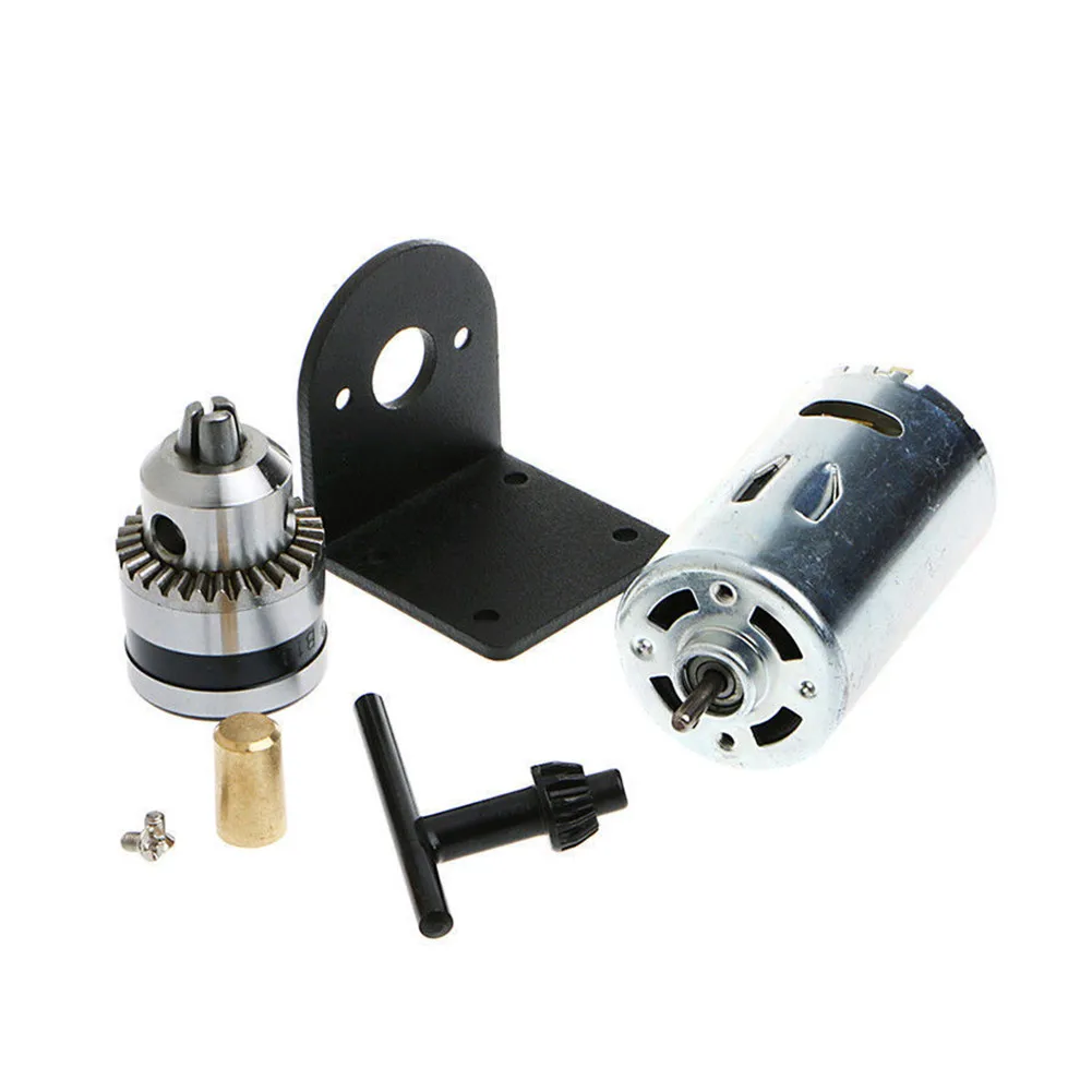 7pcs Hand Drill DIY Lathe Press 555 Motor 0.6-6mm B10 Drill Chuck Collet Key Connection Link Mounting Bracket 12-36V 1/8" Chuck
7pcs Hand Drill DIY Lathe Press 555 Motor 0.6-6mm B10 Drill Chuck Collet Key Connection Link Mounting Bracket 12-36V 1/8" Chuck