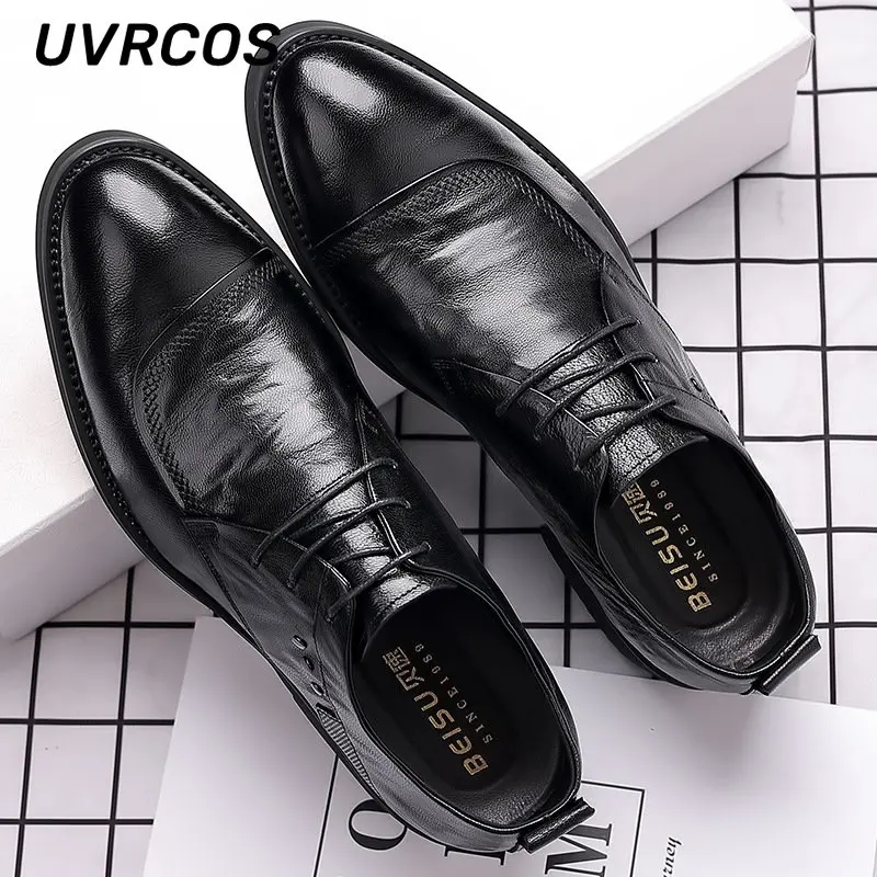 Деловой стиль британская мягкая кожа с острым носком на низком каблуке Мужские дышащие низкие топы со шнуровкой
Деловой стиль британская мягкая кожа с острым носком на низком каблуке Мужские дышащие низкие топы со шнуровкой