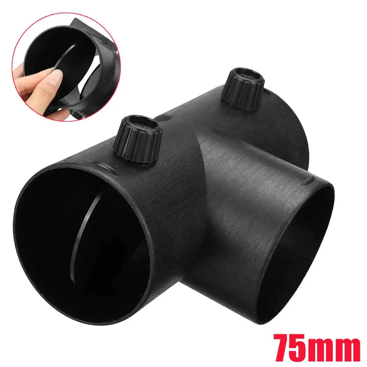 Air Vent Ducting T Pipe Outlet Exhaust Connector Joiner Regulating Valve Flap For Eberspacher Webasto Diesel Parking Heater 75mm
Air Vent Ducting T Pipe Outlet Exhaust Connector Joiner Regulating Valve Flap For Eberspacher Webasto Diesel Parking Heater 75mm