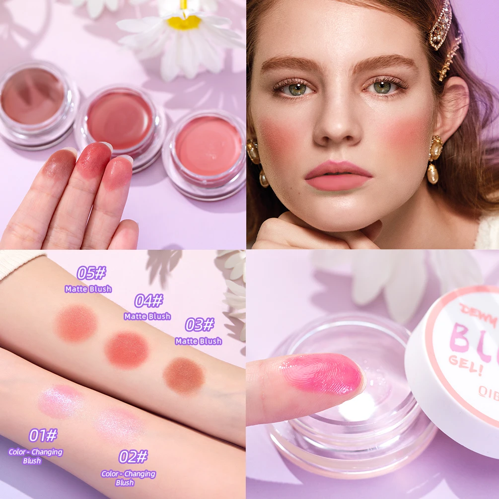 QIBEST 2023 New Color Changing Blush Cream Makeup Blush Palette Cheek Contour Cosmetics Blusher Rouge Cheek Tint For Lip Face
QIBEST 2023 New Color Changing Blush Cream Makeup Blush Palette Cheek Contour Cosmetics Blusher Rouge Cheek Tint For Lip Face