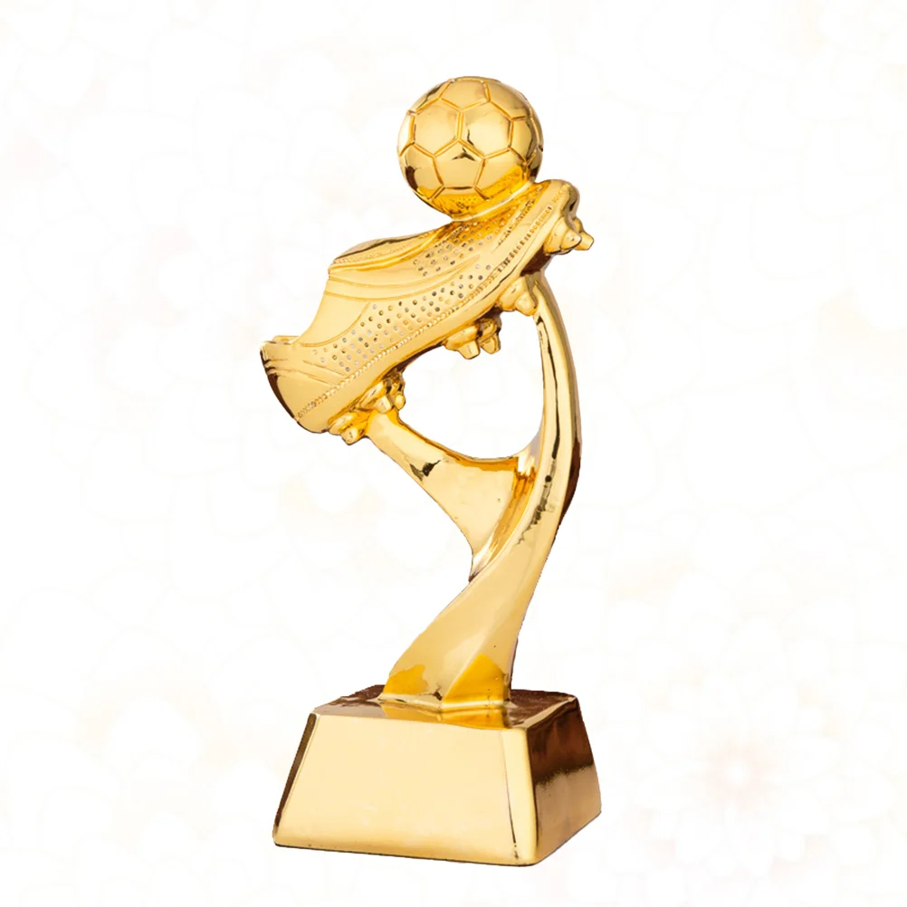 Mini Resin Football Trophy Plating Soccer Match Award Toy with Base for School Kindergarten (Golden)
Mini Resin Football Trophy Plating Soccer Match Award Toy with Base for School Kindergarten (Golden)