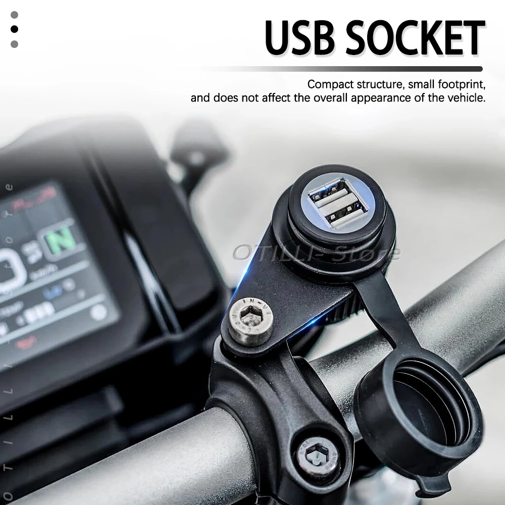 MT-09 SP Motorcycle Accessories Dual USB Charger Plug Socket Adapter For YAMAHA MT09 2017 - 2021 XSR900 Tracer 900 MT07 XSR700
MT-09 SP Motorcycle Accessories Dual USB Charger Plug Socket Adapter For YAMAHA MT09 2017 - 2021 XSR900 Tracer 900 MT07 XSR700