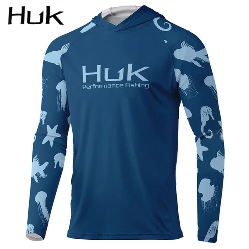HUK New Men Fishing Long Sleeve Hooded Shirts Blusas Para Pesca Fishing Performance Apparel Tops Camisa De Pesca Uv Manga Longa
HUK New Men Fishing Long Sleeve Hooded Shirts Blusas Para Pesca Fishing Performance Apparel Tops Camisa De Pesca Uv Manga Longa