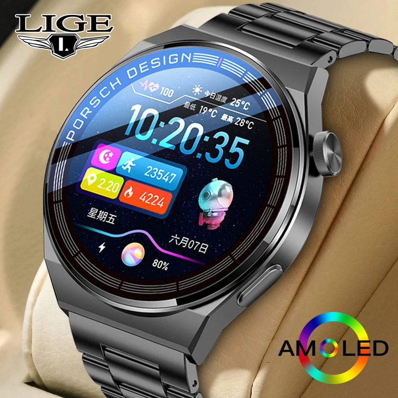 LIGE Bluetooth Вызов Smartwatch пользовательские часы с циферблатом IP68 Водонепроницаемые спортивные фитнес-трекер беспроводная зарядка AMOLED мужские С...
LIGE Bluetooth Вызов Smartwatch пользовательские часы с циферблатом IP68 Водонепроницаемые спортивные фитнес-трекер беспроводная зарядка AMOLED мужские С...